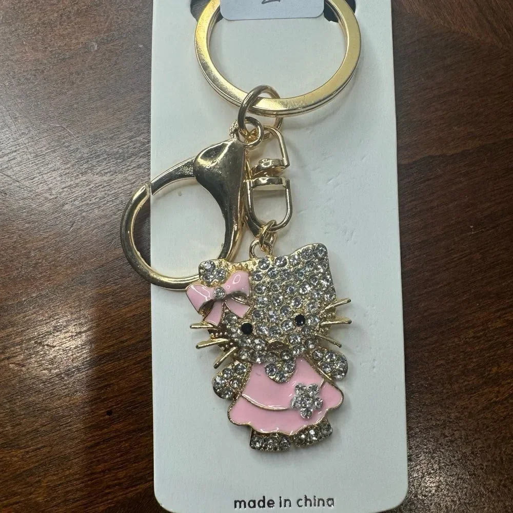 NWT Hello Kitty Left Box Key Ring $10 Closet Minimum Purchase 4‎ Options